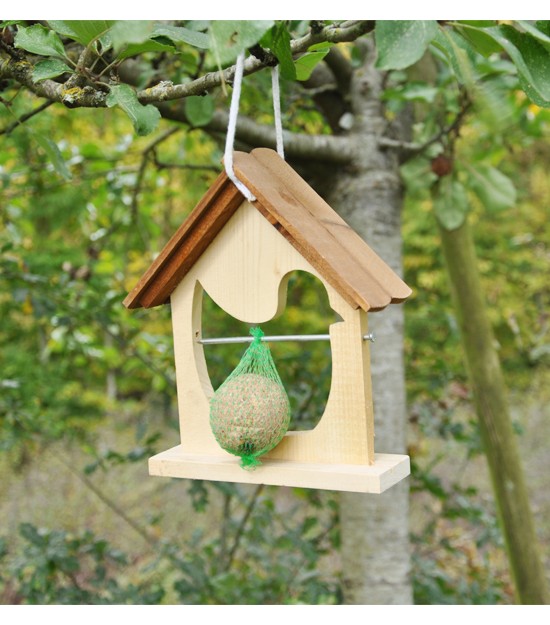 Mangeoire Suspendue Boule de Graisse pour les oiseaux du jardin